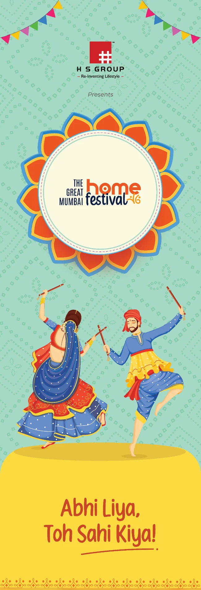 The Great Mumbai Home Festival Navratri artwork