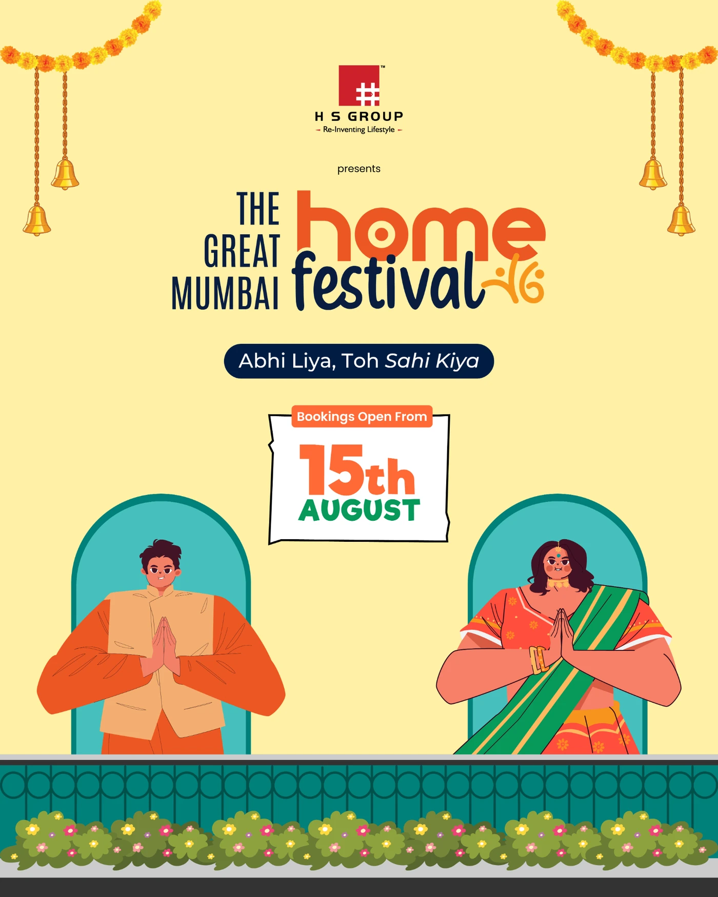 The Great Mumbai Home Festival campaign artwork